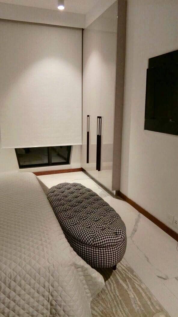 Luxury And Beautiful Prime Location Full Furnished Apartment For Rent In Main Gulberg Lahore Drowning Dining Room Kitchen Tv Lounge Servant Quarter Car Parking With Swimming Pool And Gym 24 Hours Security And Electricity Back Up 32