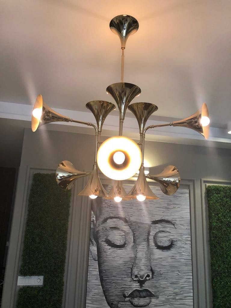 Luxury And Beautiful Prime Location Full Furnished Apartment For Rent In Main Gulberg Lahore Drowning Dining Room Kitchen Tv Lounge Servant Quarter Car Parking With Swimming Pool And Gym 24 Hours Security And Electricity Back Up 33