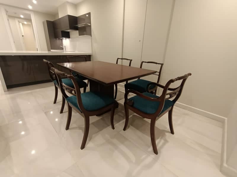 Luxury Apartment For Rent In Prime Location Of Gulberg 2 Bedroom Drowning Dining Room Tv Lounge Kitchen With Swimming Pool And Gym 24 Hours Electricity And Security 3