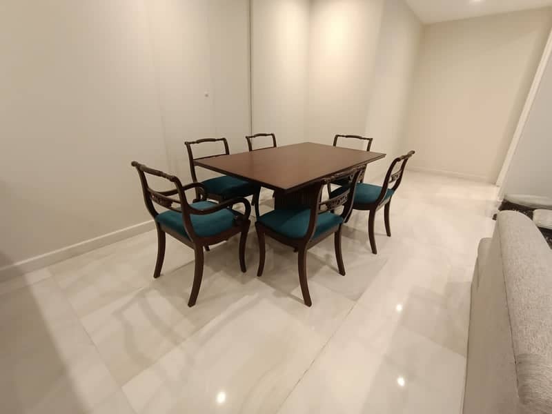 Luxury Apartment For Rent In Prime Location Of Gulberg 2 Bedroom Drowning Dining Room Tv Lounge Kitchen With Swimming Pool And Gym 24 Hours Electricity And Security 5