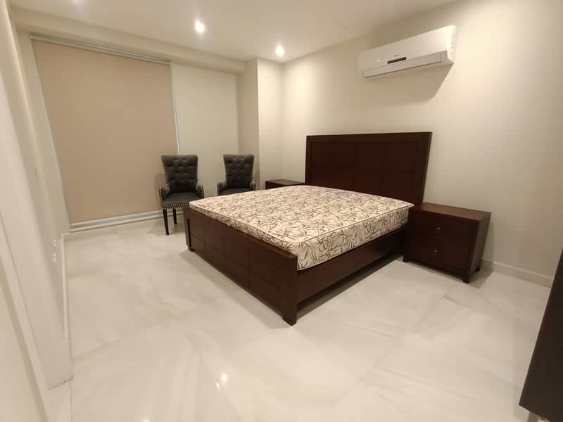 Luxury Apartment For Rent In Prime Location Of Gulberg 2 Bedroom Drowning Dining Room Tv Lounge Kitchen With Swimming Pool And Gym 24 Hours Electricity And Security 9