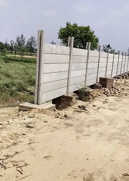 Precast boundary walls/Concrete Wall, Precast Roof, Boundary Wall 6