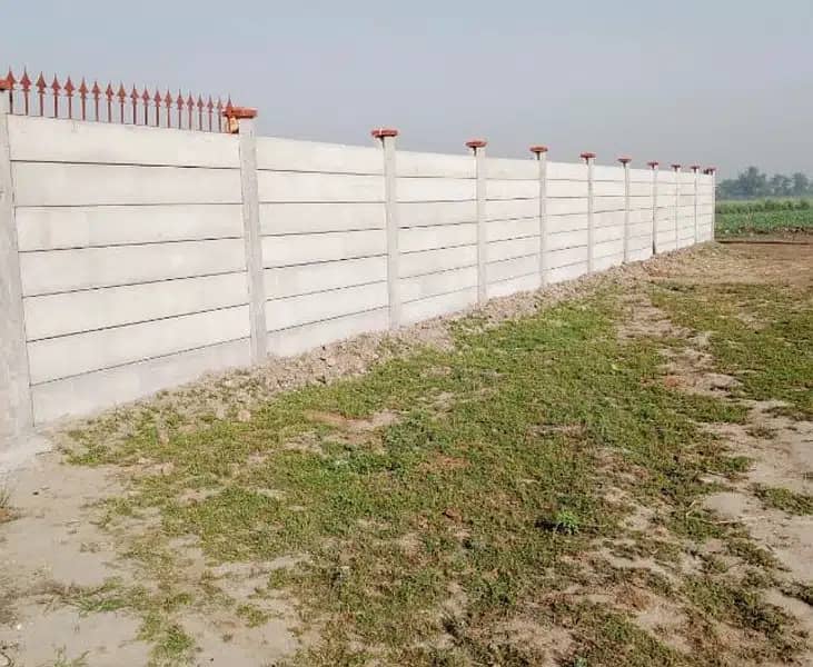 Precast boundary walls/Concrete Wall, Precast Roof, Boundary Wall 12
