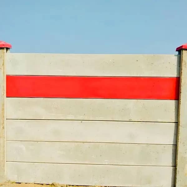 Precast boundary walls/Concrete Wall, Precast Roof, Boundary Wall 15