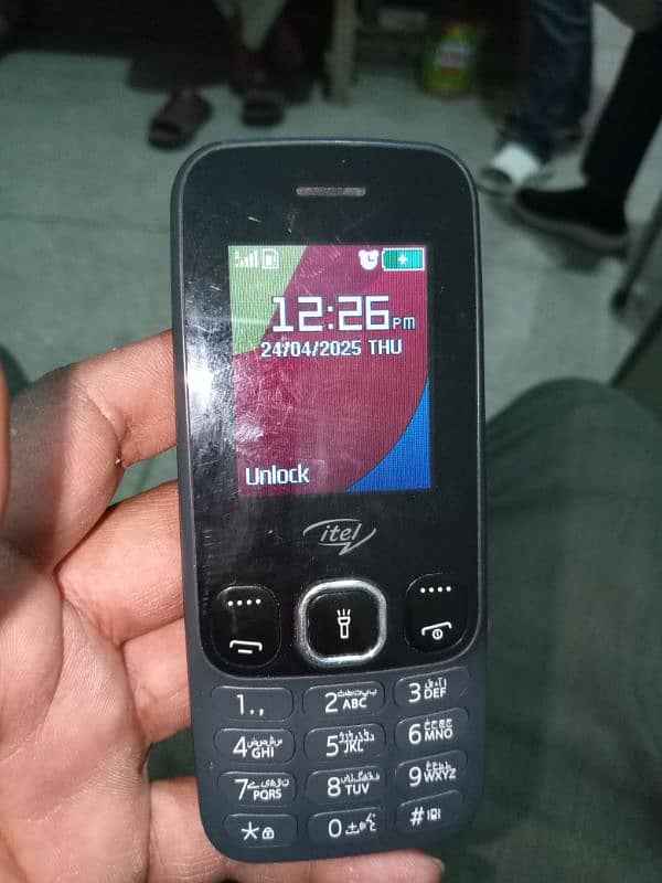 itel 2166 with box charger PTA approved 0