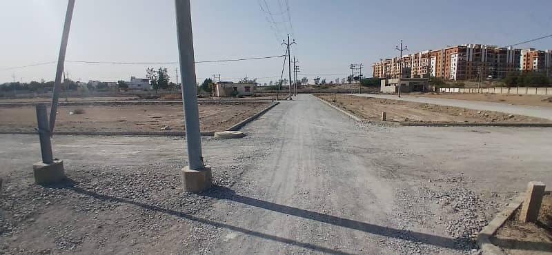 120 Sq Yard Corner Plot VIP Location For Sale In AL MEHRAN CHS 3