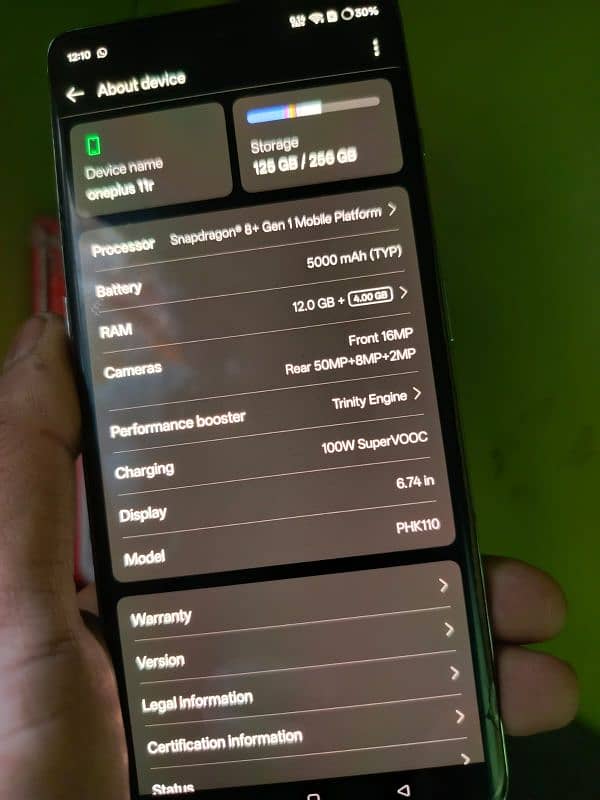 one plus 11r   16  /  256  urgent sale 1