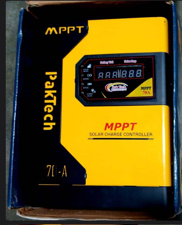 paktech Mppt solar charge controller 70A 1