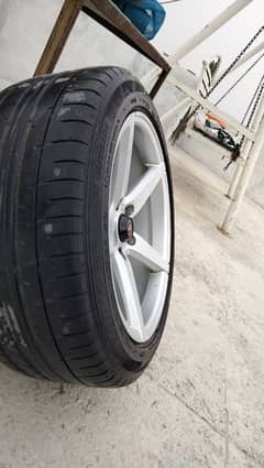17 inch alive rims and tire