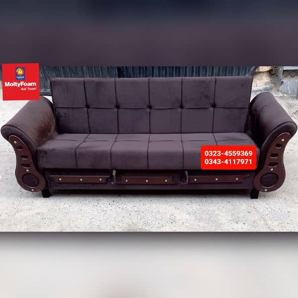 Sofa cum bed Molty double bed folding bed / dining table / sofacumbed 4