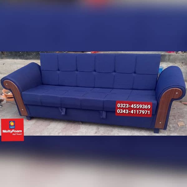 Sofa cum bed Molty double bed folding bed / dining table / sofacumbed 7