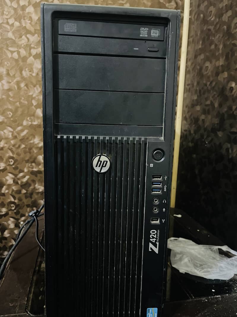 Gaming PC with 2 GB GTX 750 TI | Z420 Xeion(R) + 128 SSD + 8 RAM 4