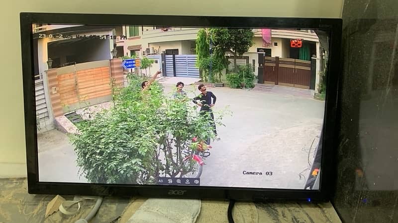 4 cameras complete setup with installation Rs 26500 2 years warranty 2
