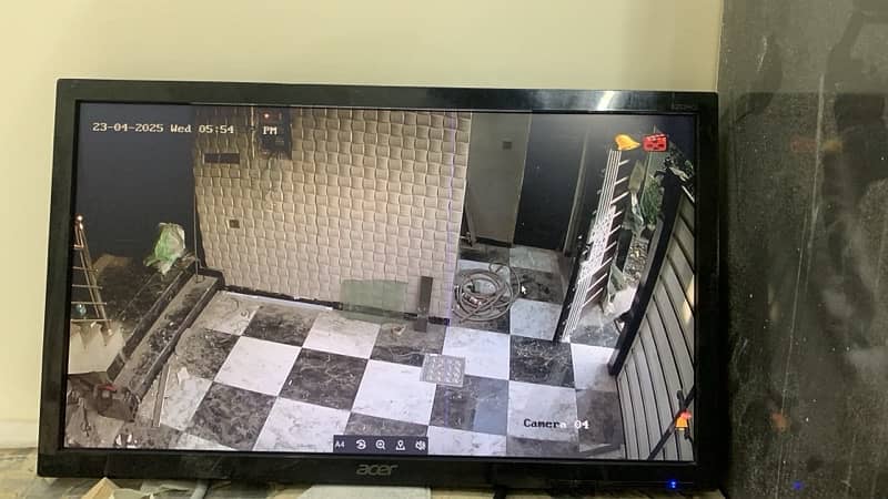 4 cameras complete setup with installation Rs 26500 2 years warranty 4