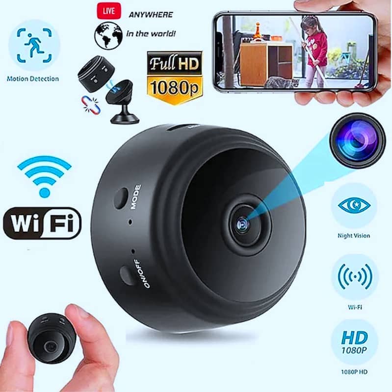 A9 Mini Wifie IP Camera 0