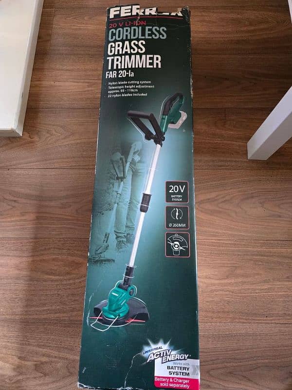 Imported Aldi Ferrex Cordless Grass Cutter 0