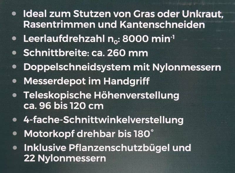Imported Aldi Ferrex Cordless Grass Cutter 8