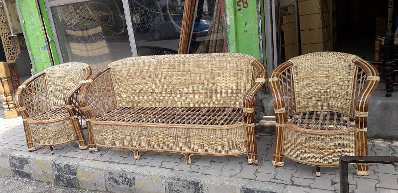 Cane furniture sofa 0