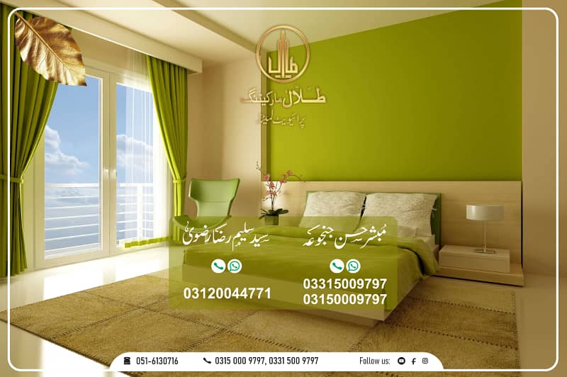 Brand New Studio Apartment for Family - Bechlors Shams Colony ~ Sector H-13 0