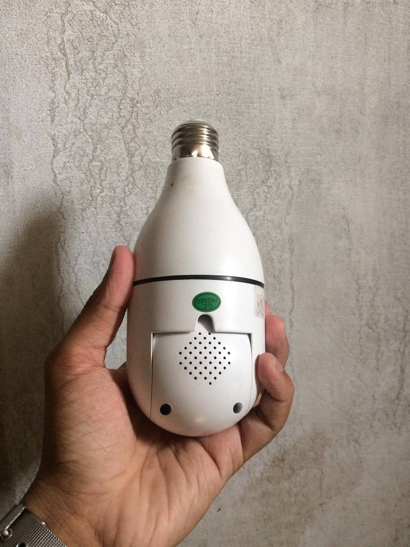 V380 Bulb Camera With ptz movement 1080p 3