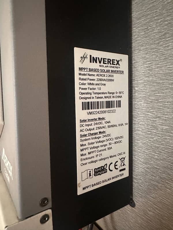 2.2 kw inverex inverter 1