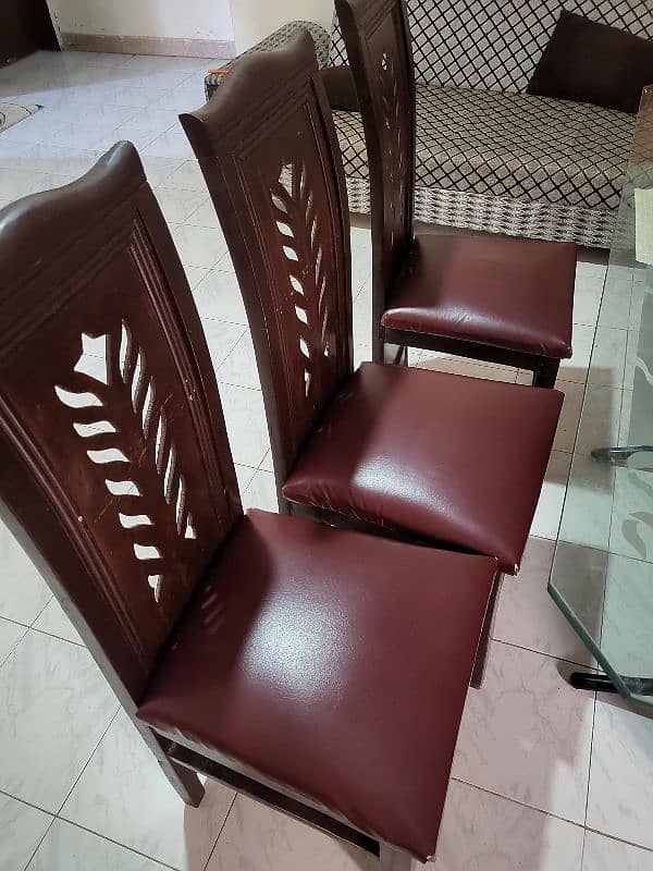 6 chairs of dining table only chairs 1