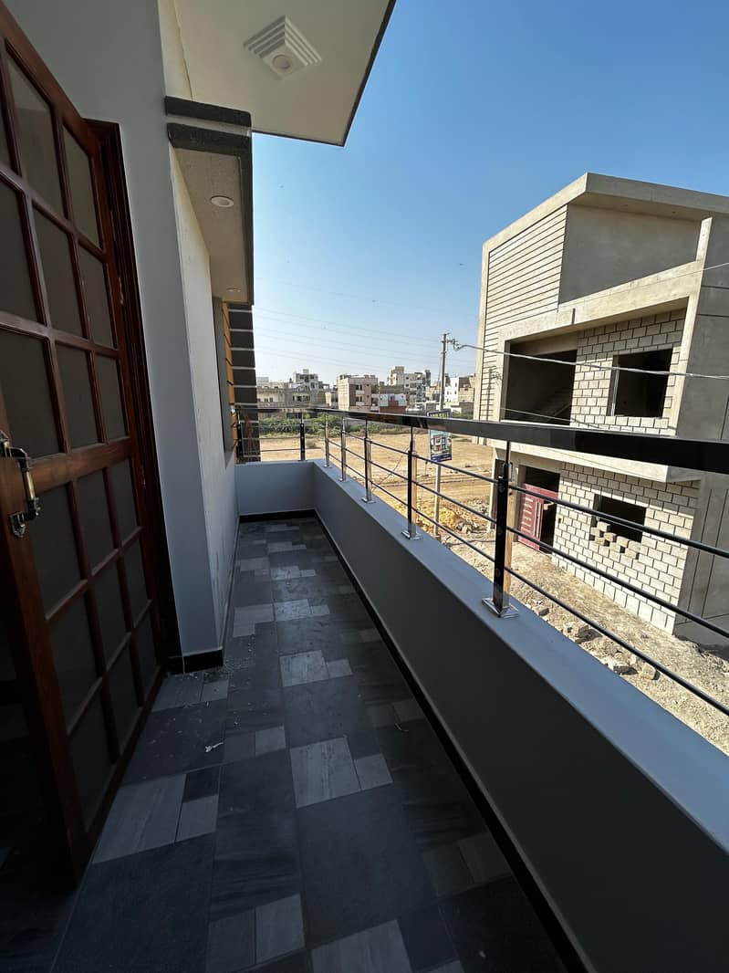 120 Sq Yds Brand New Stylish House For Sale Very Near To Main Gate In PS City 2 3
