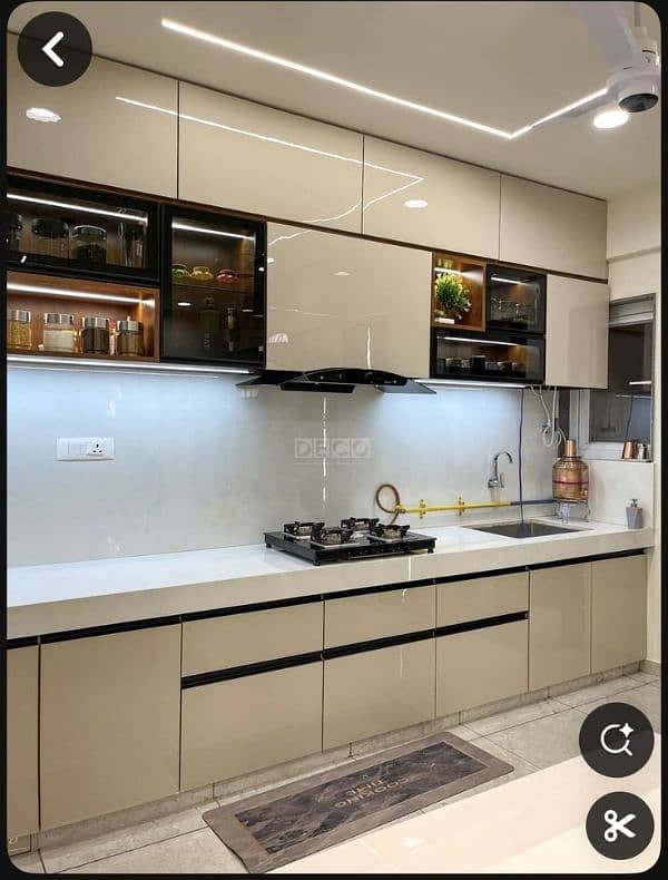 False Ceiling | Wallpaper | Wall panel Wood Flooring | Vinyl flooring 15