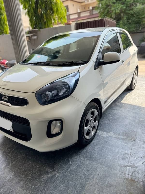 Kia Picanto Automatic A/T White Colour 2022/2023 100% Original 4