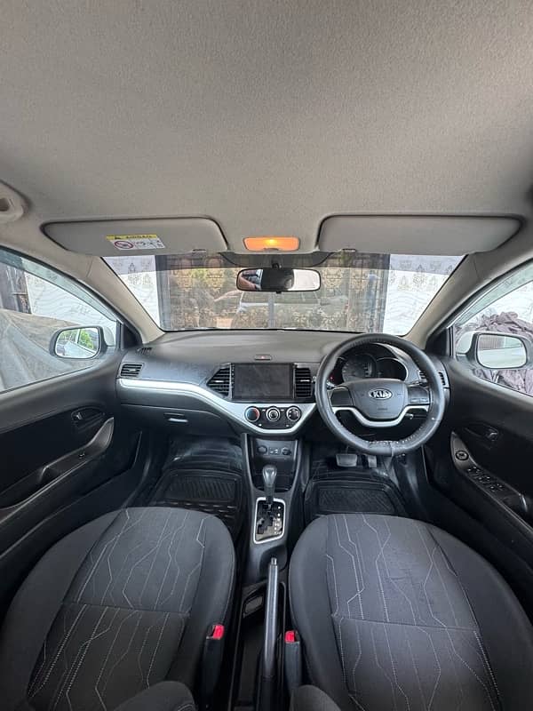 Kia Picanto Automatic A/T White Colour 2022/2023 100% Original 12