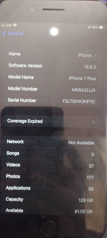 iphone 7 plus non pta 128 gb 7