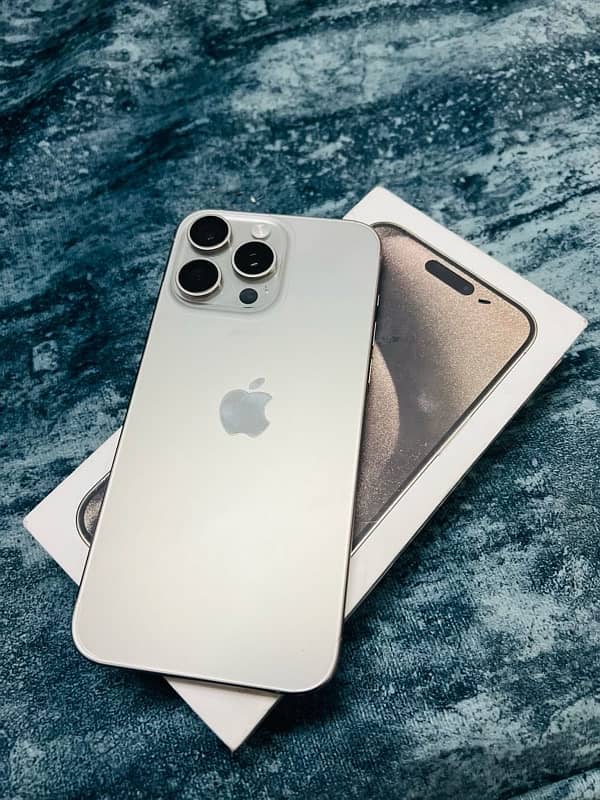 IPhone 15 Pro Max Non PTA 256GB 0