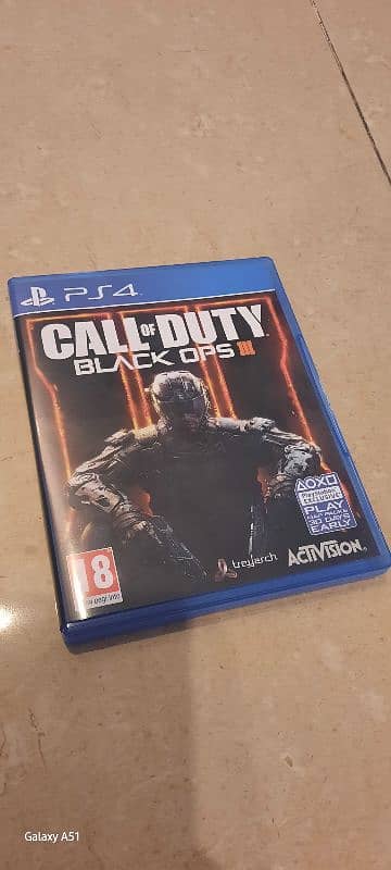 Call of Duty Black Ops 3 (ps4) - like new,Rs 3750 0