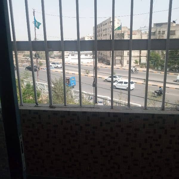 flat for rent 2 bed lounc mean road facing west open near jouhar mor 0