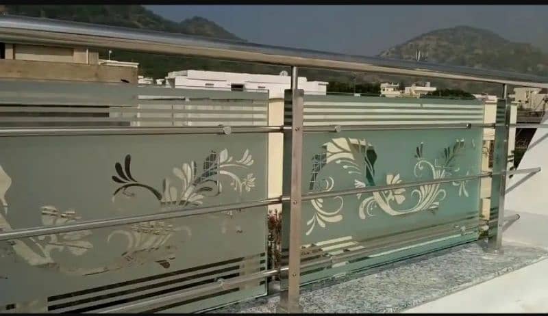 Aluminium glass design taris SS all work 10