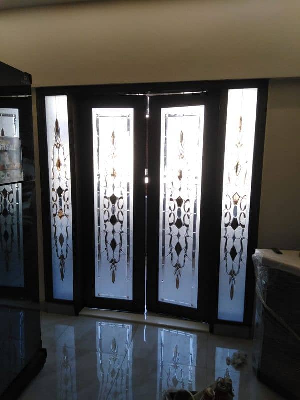 Aluminium glass design taris SS all work 14