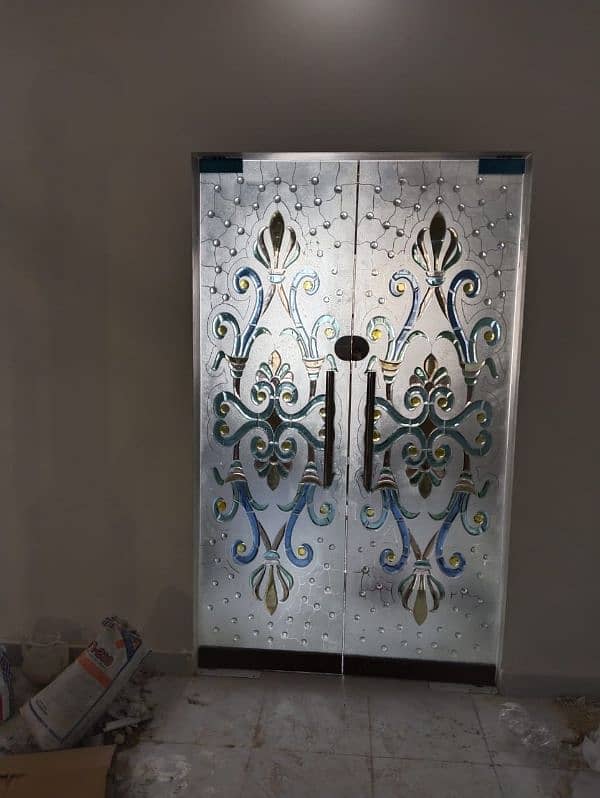 Aluminium glass design taris SS all work 16