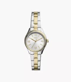 Rye Three-Hand Date Two-Tone Stainless Steel Watch