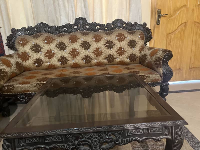 5 seater chinyoti sofa set 2