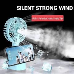 kinzo orignal mist fan with a stand , bottle and charger