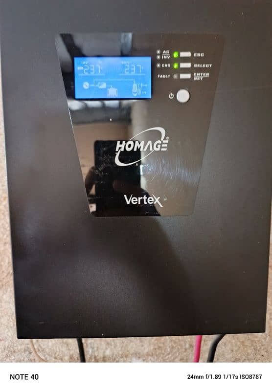 Homage Vertax 1214 with Phonix XP 200 battery 0