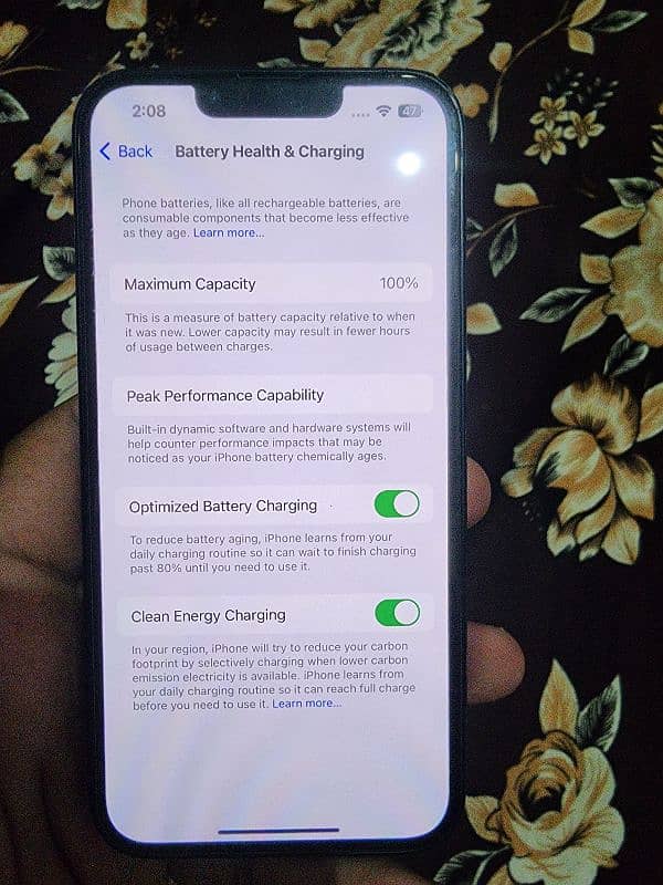 Iphone 13 |100% battery health| 10/10 phone 4