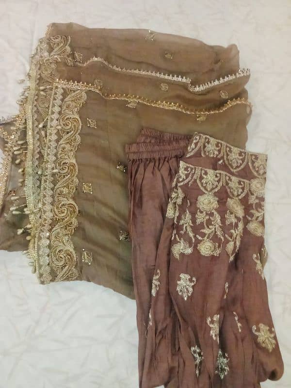 size large fabric saffon with net 3d word 2