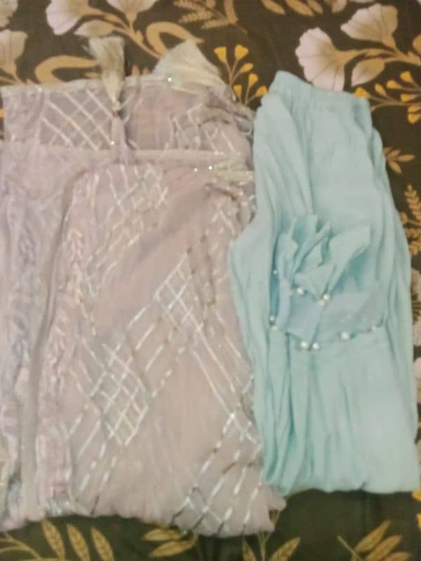 size large fabric saffon with net 3d word 7