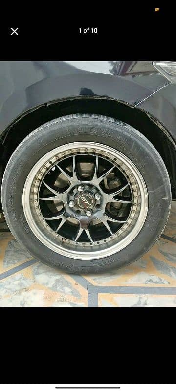 Fancy Alloywheels Rim with Yokohama Tyres 0