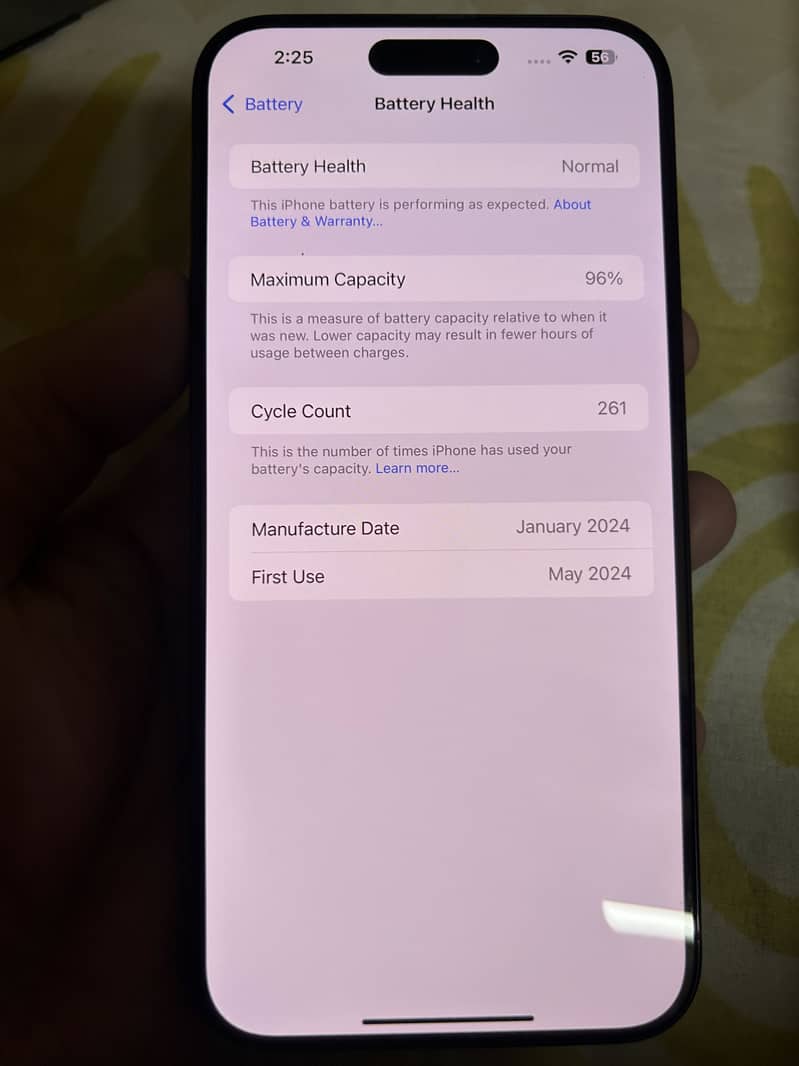 Iphone 15 pro max fu 256gb full box 4