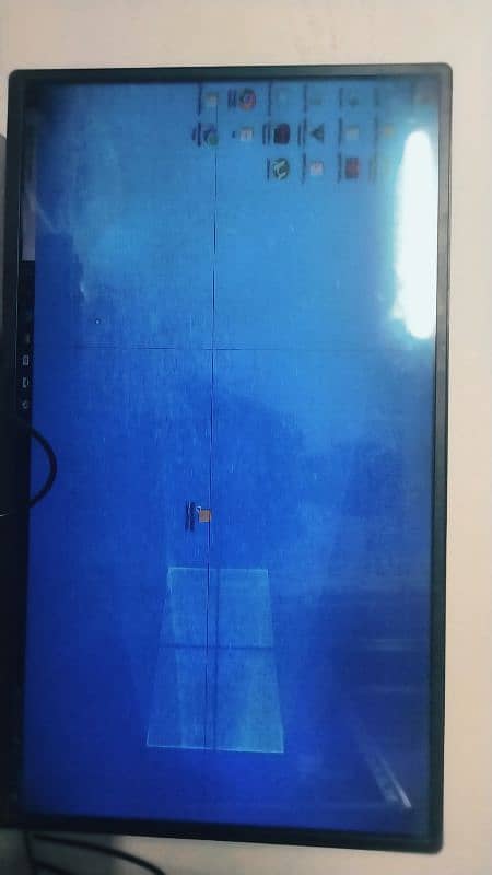 Samsung tv 2 lines on screen 0