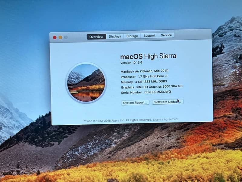 Apple Macbook Air 2011 1