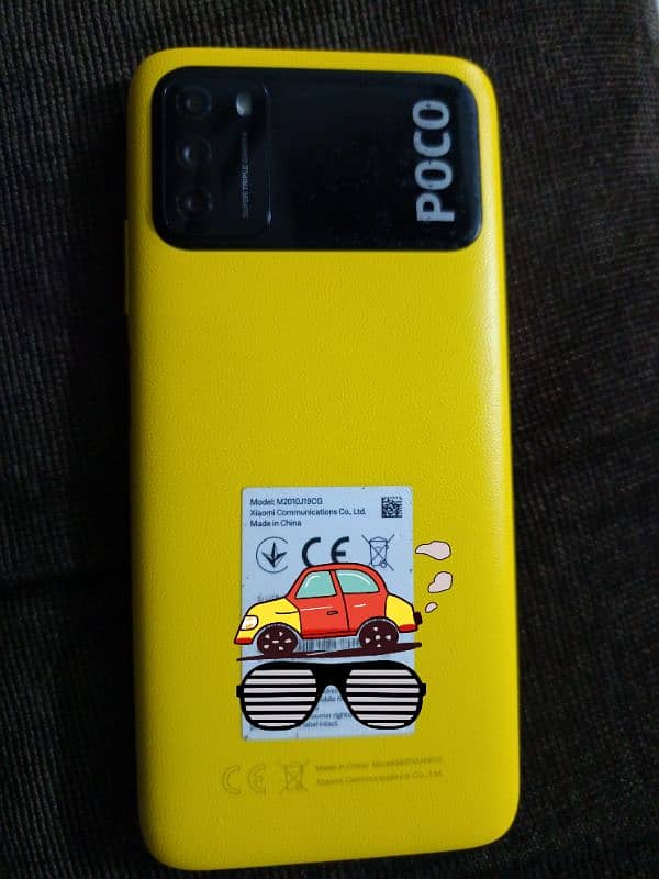 Poco m3 4.64 with box charger cover 3