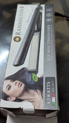 Hair straightener